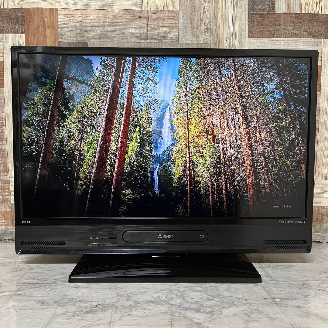 即日受渡❣️ 全国送料込三菱32型ブルーレイ＆HDD1TB録画一体型液晶テレビ