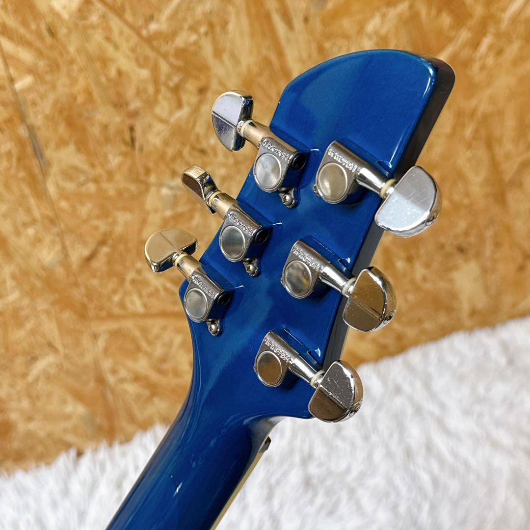 フレイムトップ！FERNANDES APG サスティナー搭載 ブルー 青