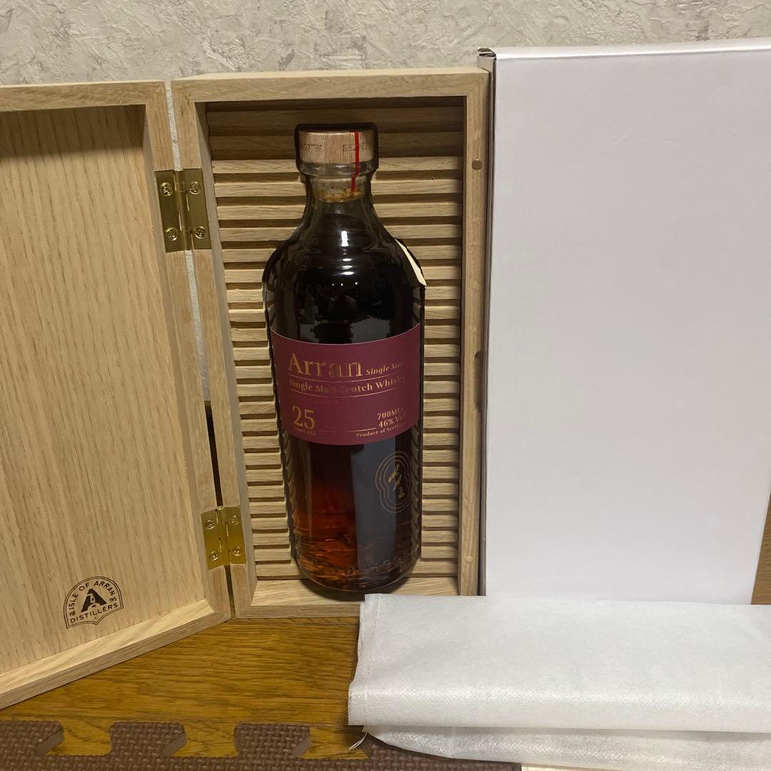 Arran 25年 700ml 白箱付き　完品　アラン