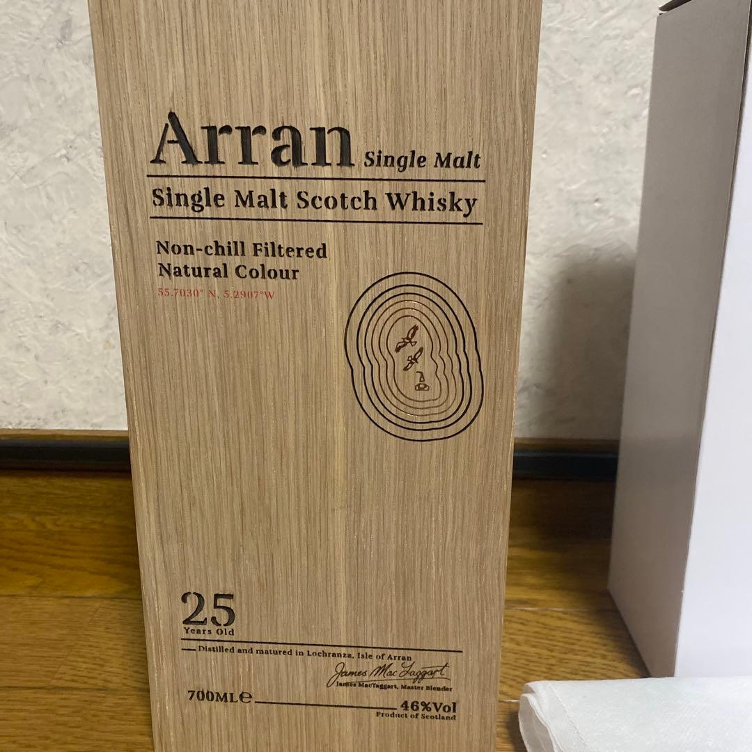 Arran 25年 700ml 白箱付き　完品　アラン