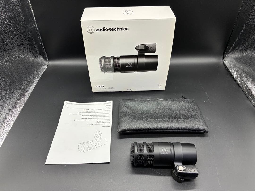 【美品】audio-technica AT2040 ダイナミックマイク