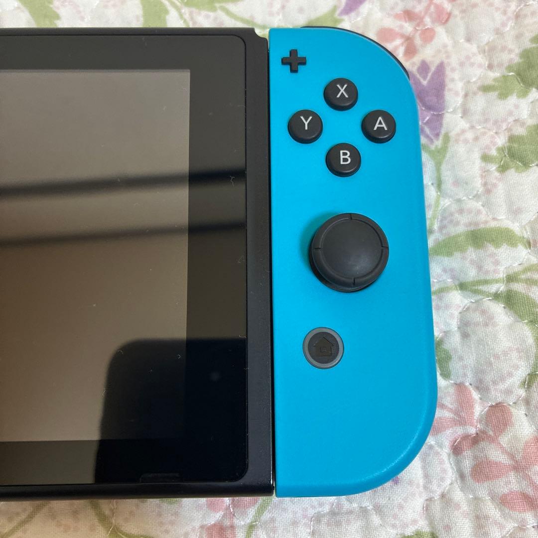 Nintendo Switch 本体、ネオンブルー、ネオンレッド、ACアダプター