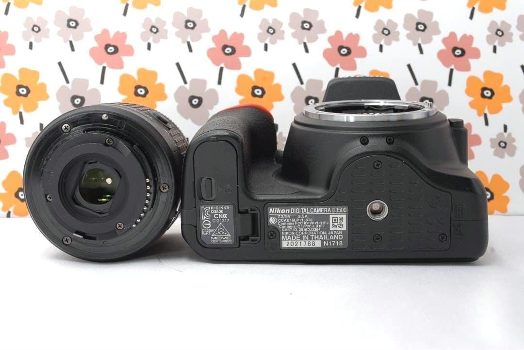 ❤Nikon D3500❤ショット数少なめ！❤Bluetooth搭載❤美品