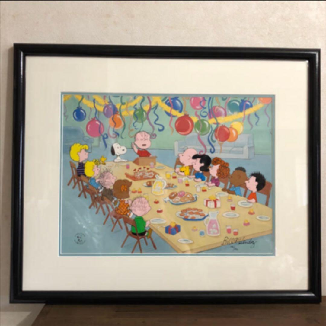 希少 スヌーピー セル画 原画 アート レア
