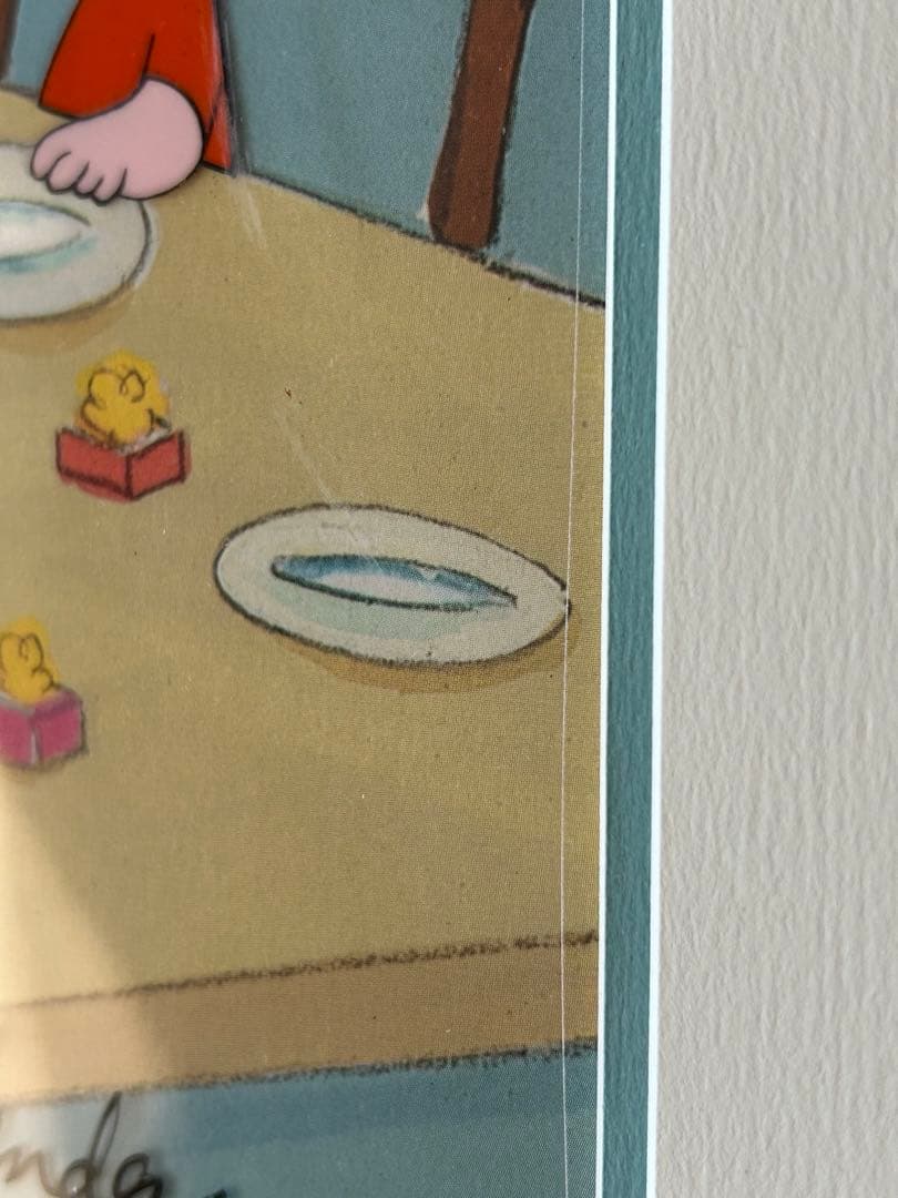 希少 スヌーピー セル画 原画 アート レア