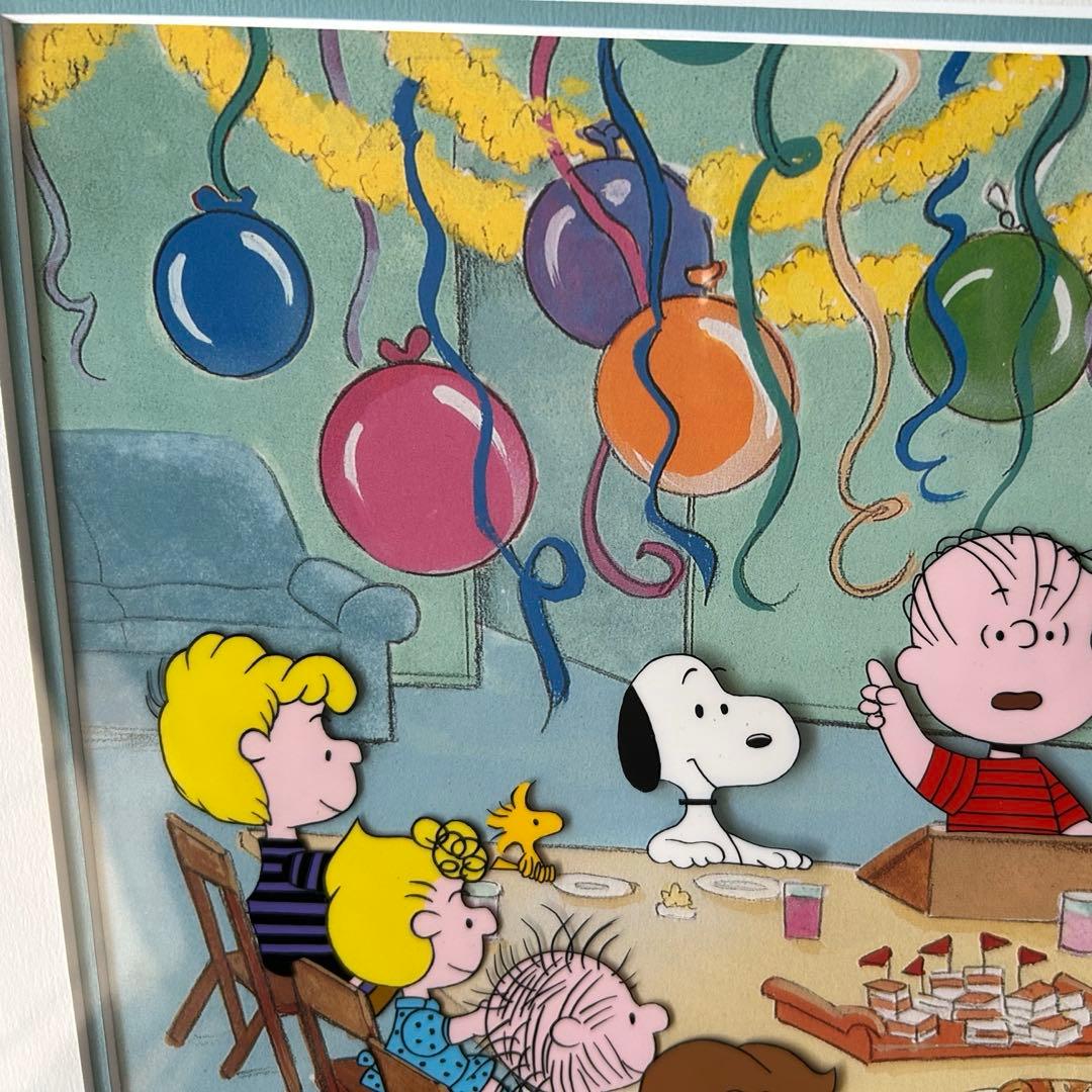 希少 スヌーピー セル画 原画 アート レア