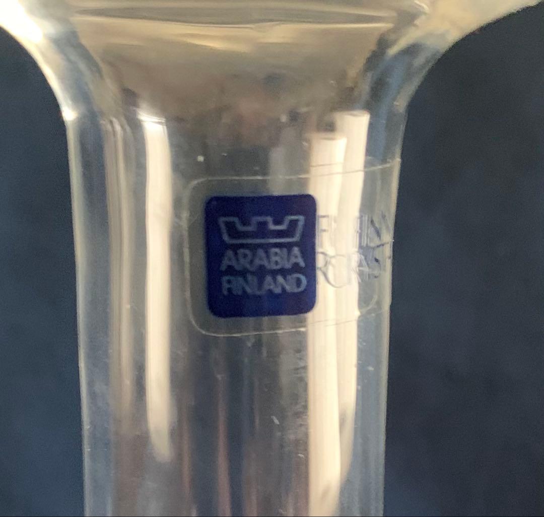 ARABIA フィンランド ガラスデキャンタ