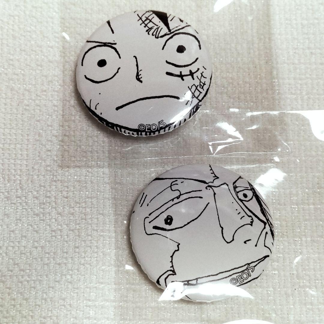 激レア　希少　ワンピース ALL FACES 　　缶バッジ