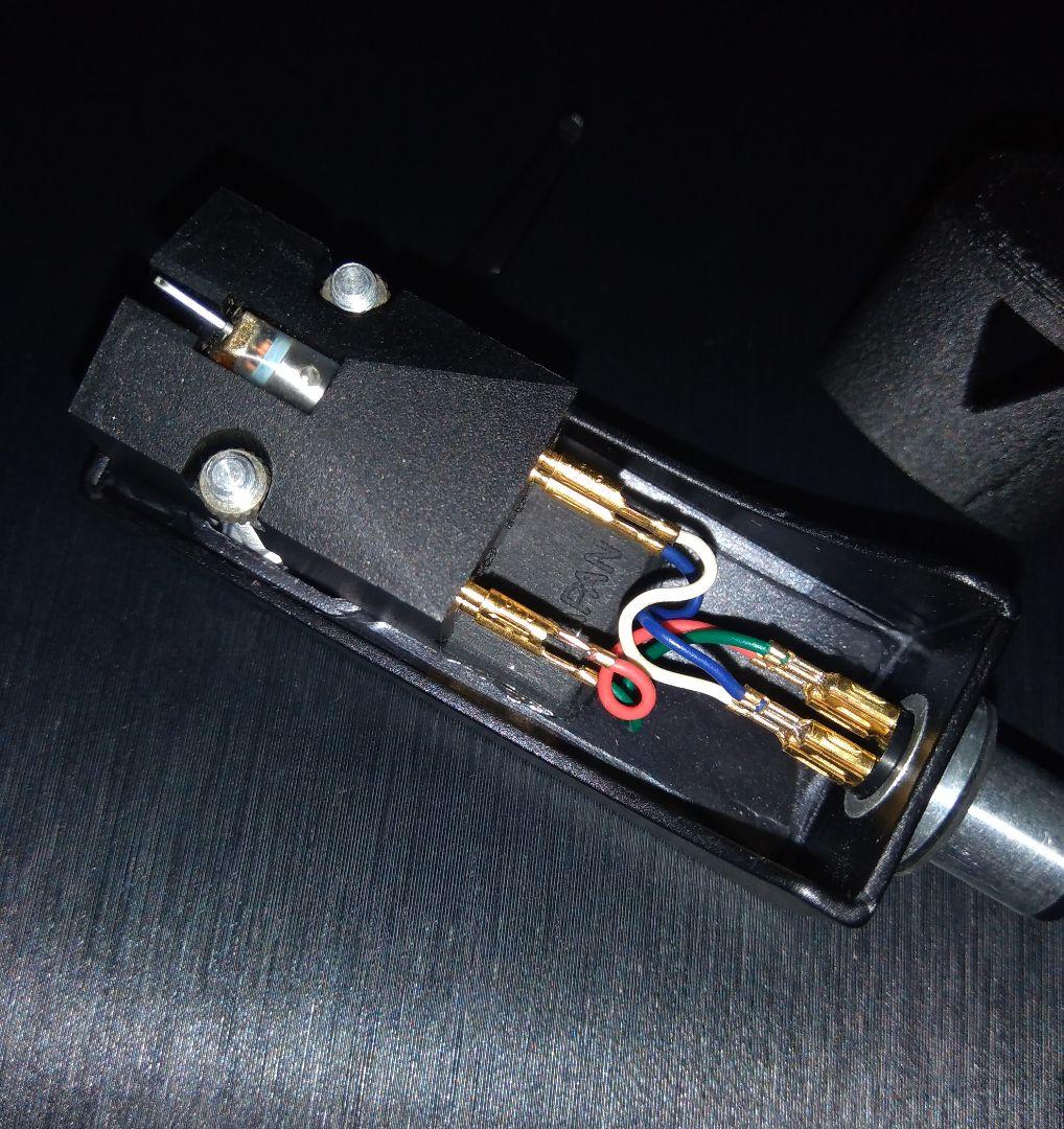 デノン MCカートリッジ DL-103 ヘッドシェルPCL-4 音質良好美品