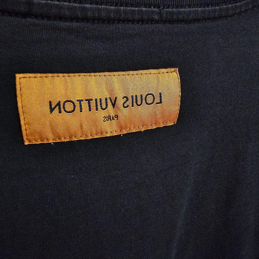 Louis Vuitton ブラック Tシャツ