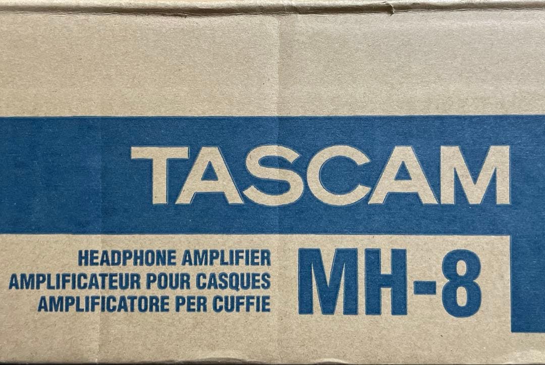 【美品】TASCAM MH-8 ヘッドフォンアンプ