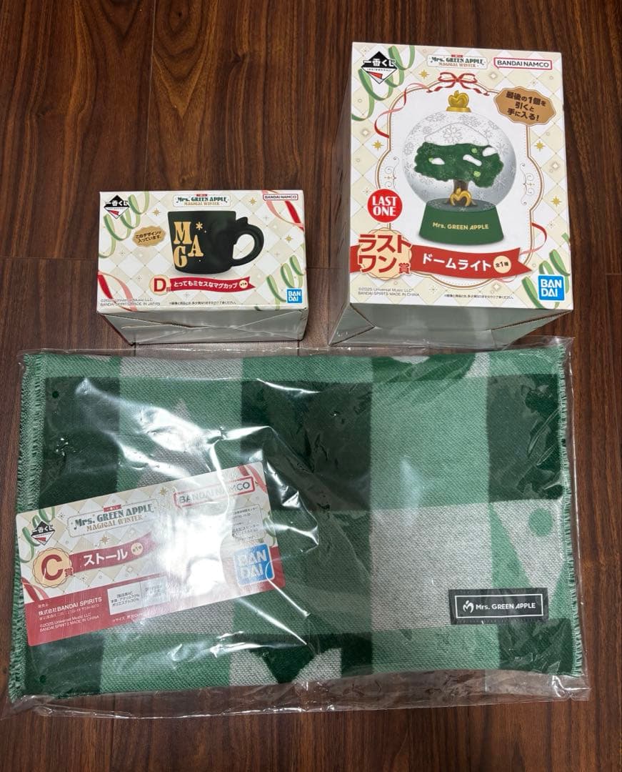 一番くじ Mrs. GREEN APPLE C賞 D賞 ラストワン賞