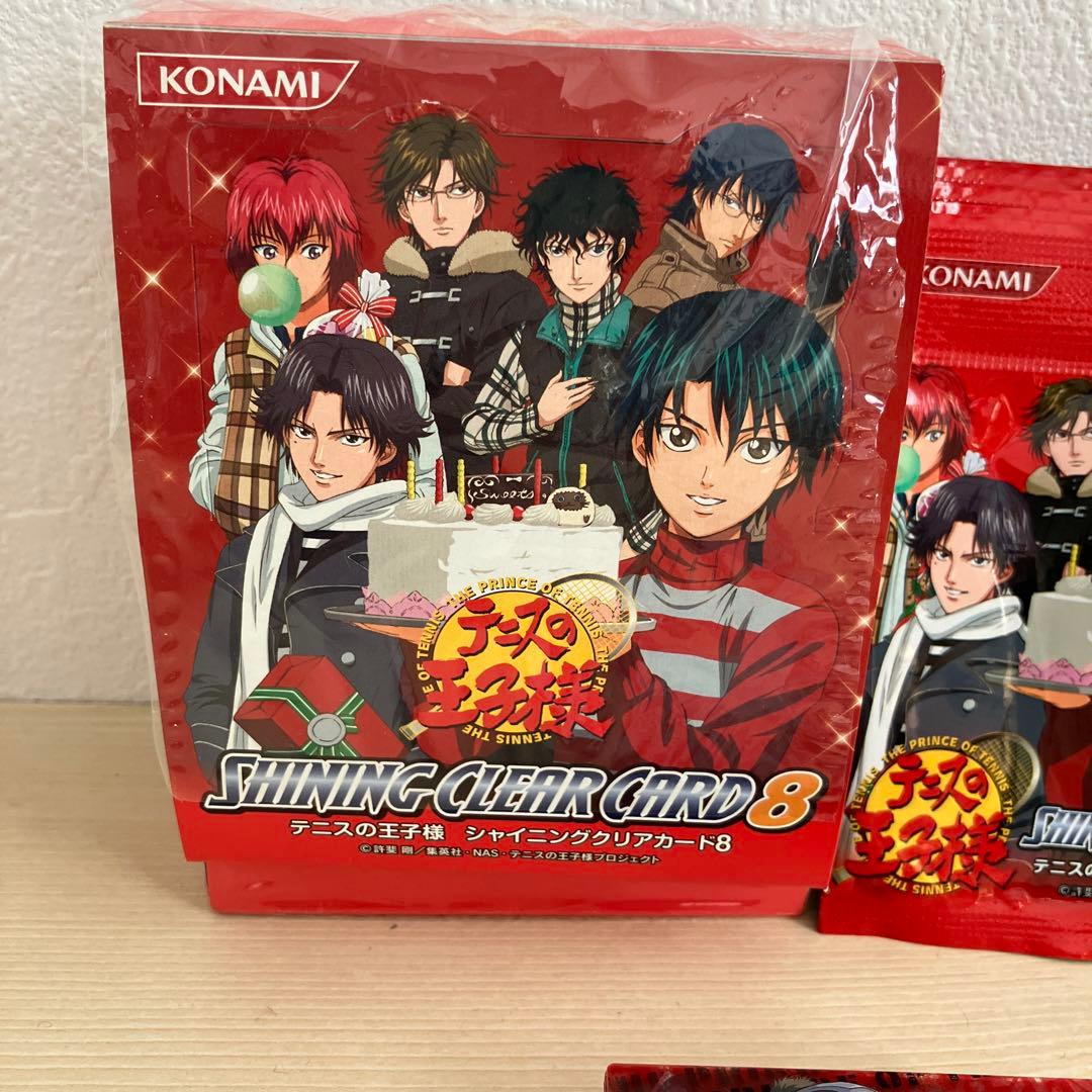 テニスの王子様　シャイニングクリアカード　8 ノーマルカードセット