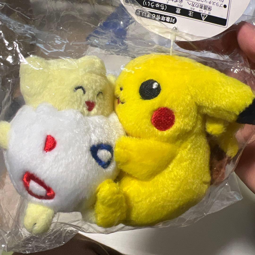 m*k様 TOMY初期　ピカチュウ トゲピー　ぬいぐるみ　マスコット　新品未開封