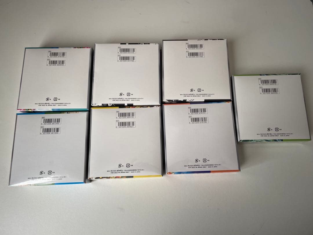 ポケモンカードゲーム 未開封BOX シュリンク付き　7箱セット プロモ付き