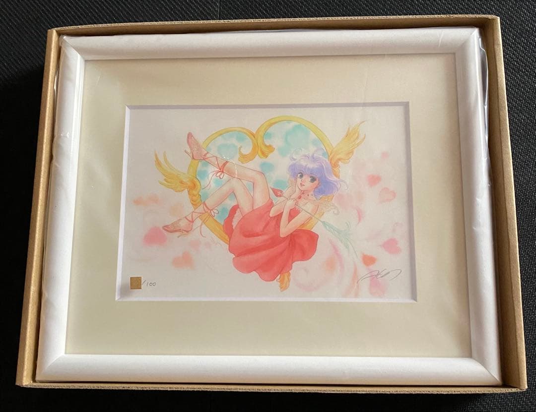 クリィミーマミ　ミニ版画　複製原画　高田明美　サイン入り