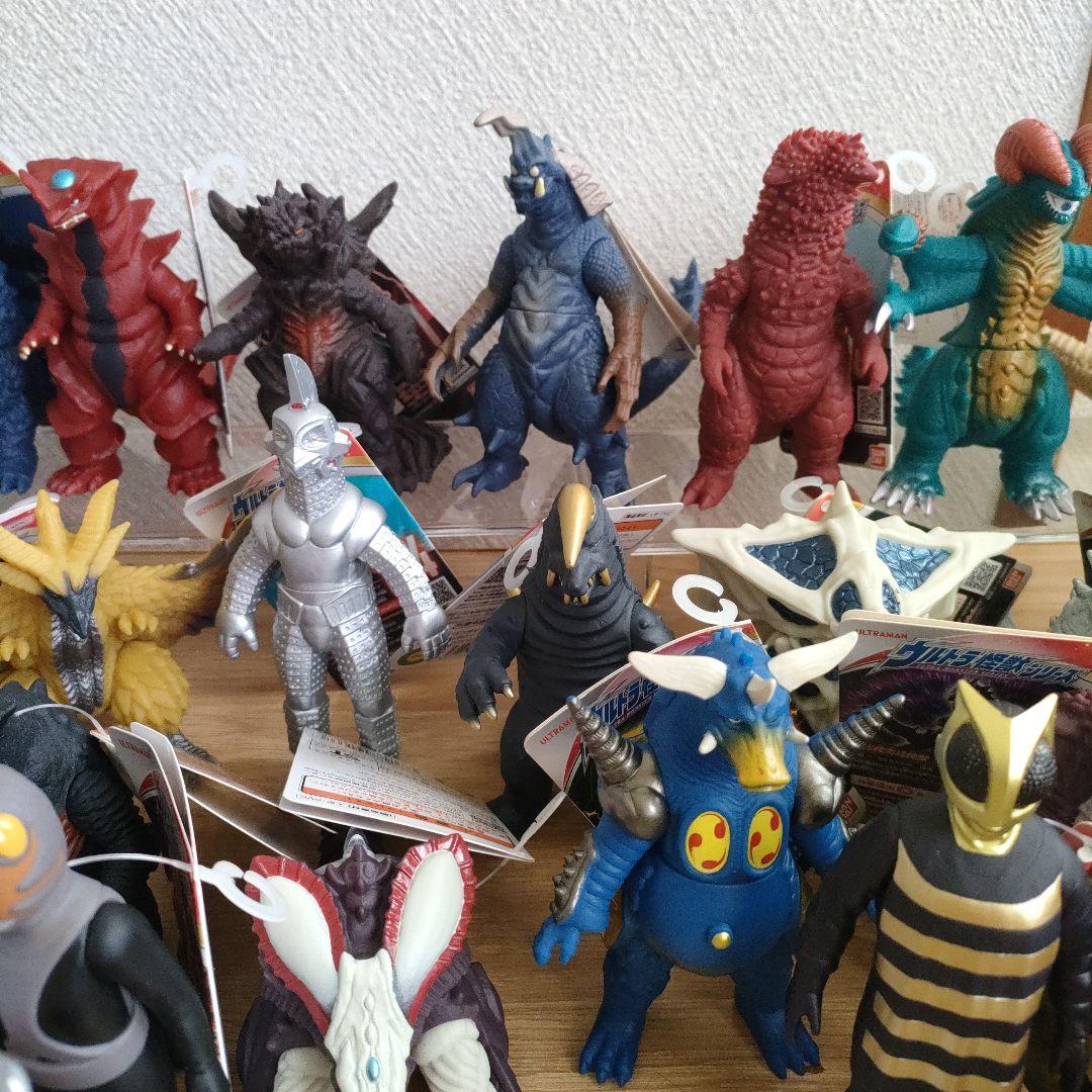 ウルトラマン　ソフビ　ウルトラマン　怪獣　バンダイ　フィギュア