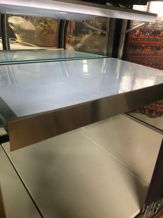 大阪市引取限定 美品冷蔵 ショーケース カフェ ケーキ インテリア アンティーク