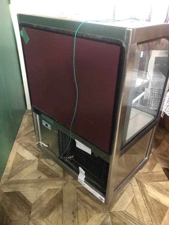 大阪市引取限定 美品冷蔵 ショーケース カフェ ケーキ インテリア アンティーク