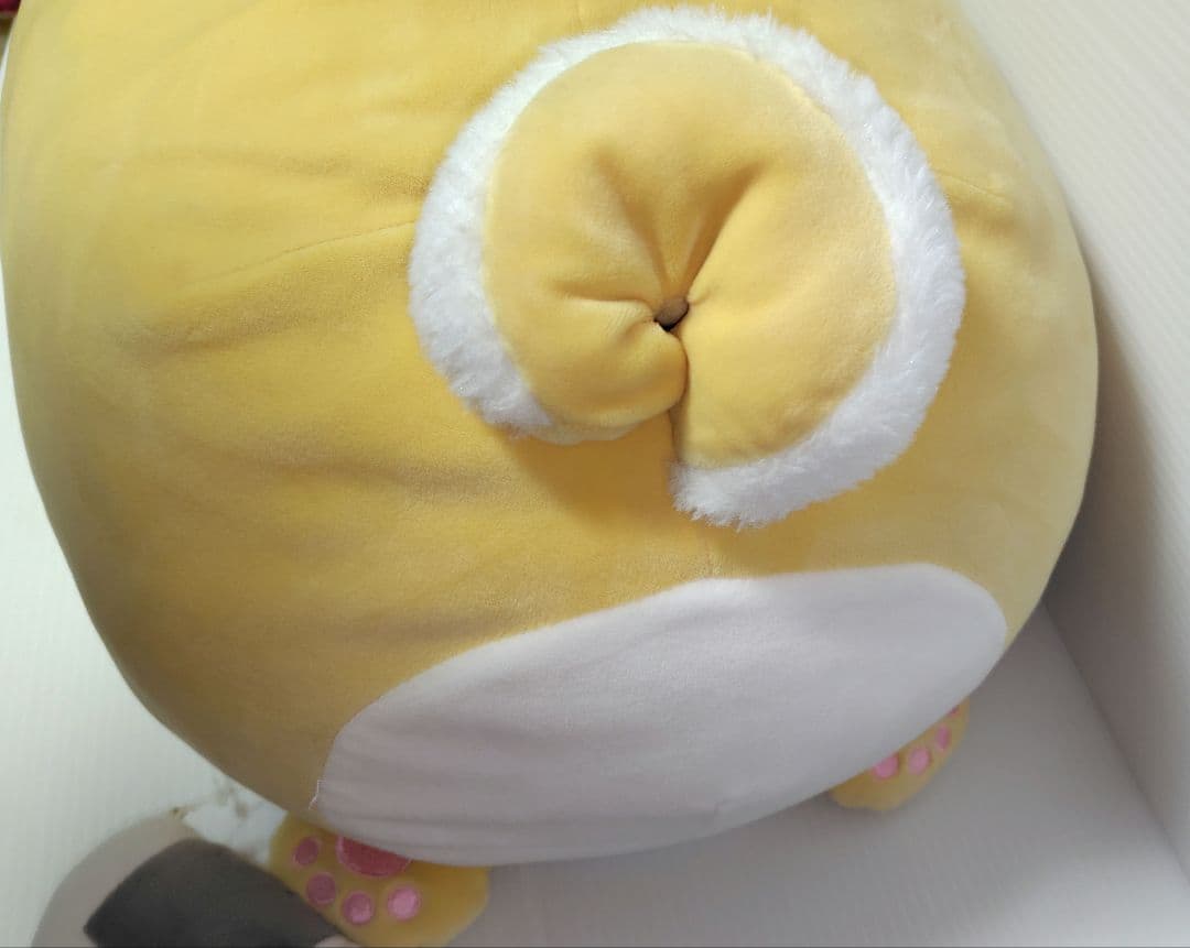 希少！　san-x　スーパーもちもち抱きぐるみ　いぬ　おにぎり付き