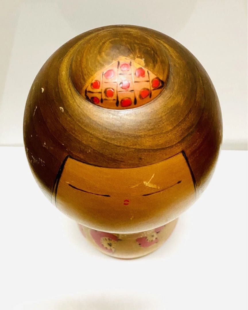 中古　こけし　人形　日本　木製　東亜　コレクション　アンティーク　美術品 Q