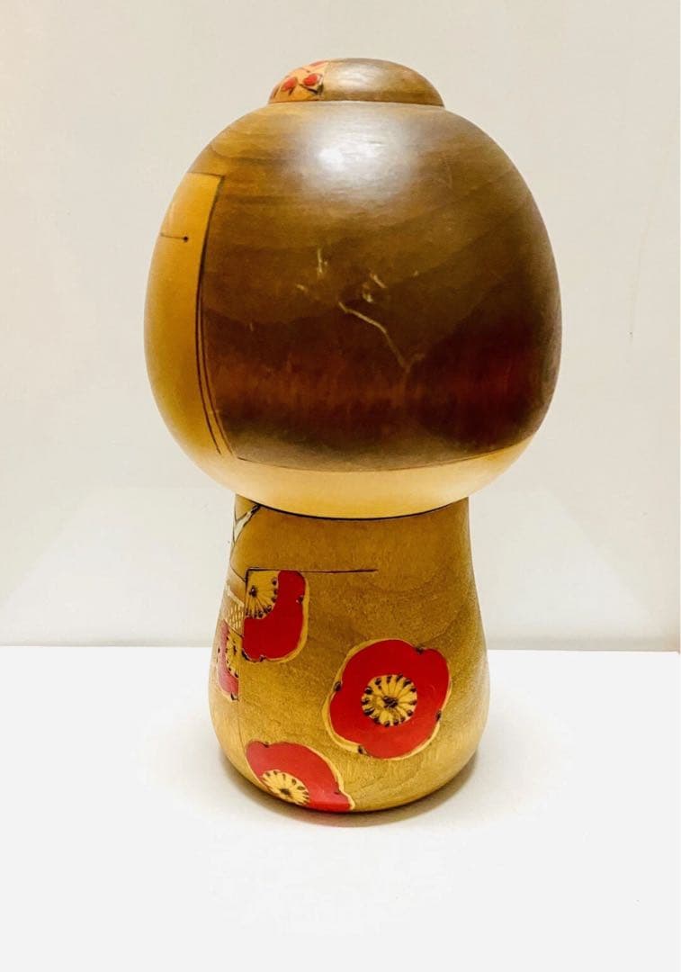 中古　こけし　人形　日本　木製　東亜　コレクション　アンティーク　美術品 Q