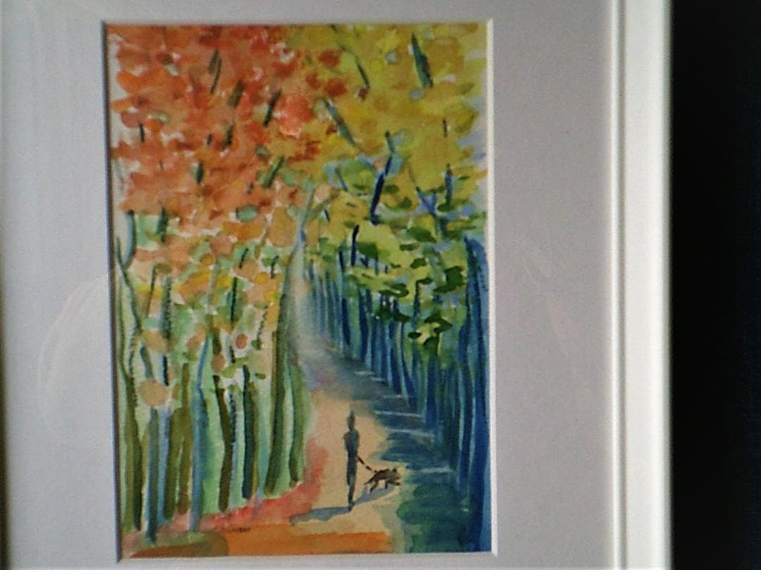 インテリアアート・水彩（肉筆一点もの）