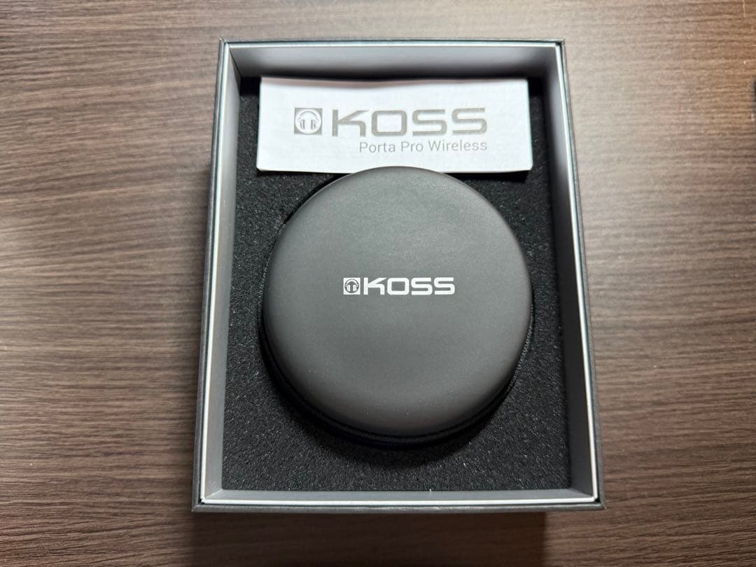 中古 KOSS Porta Pro Wireless ワイヤレスヘッドフォン