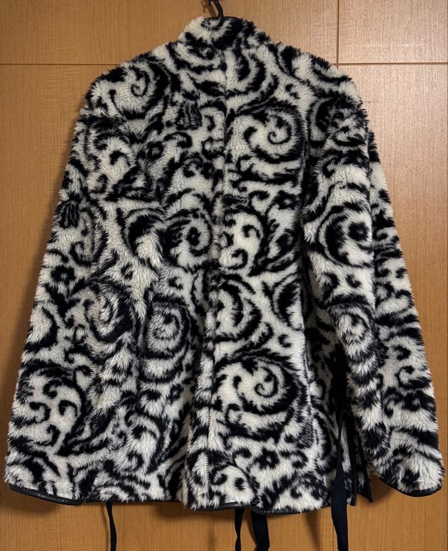 Sasquatchfabrix. ファーコート 白黒