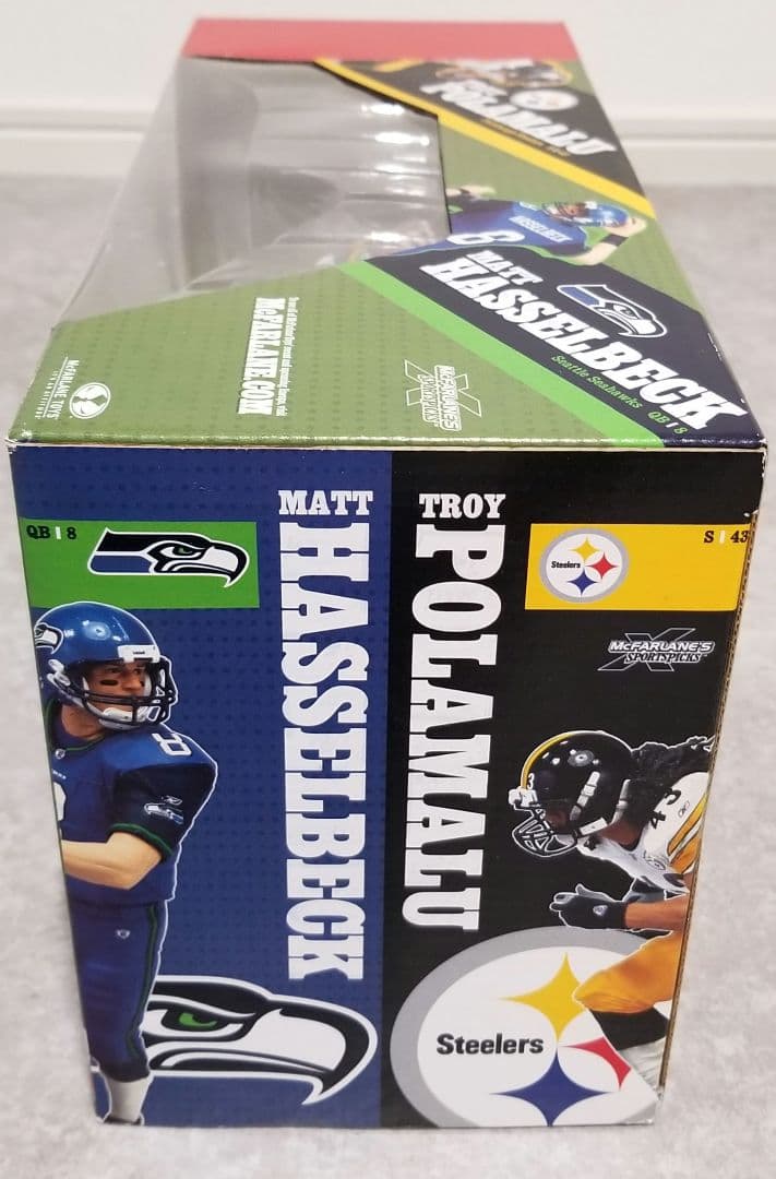 【レア　未開封】NFLマクファーレン　2pack　★ハッセルベックvsポラマル★