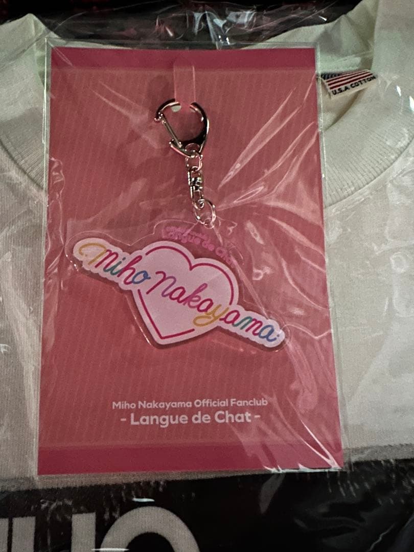 中山美穂 40周年記念コラボ Tシャツ & トート& 羽 & FCキーホルダー