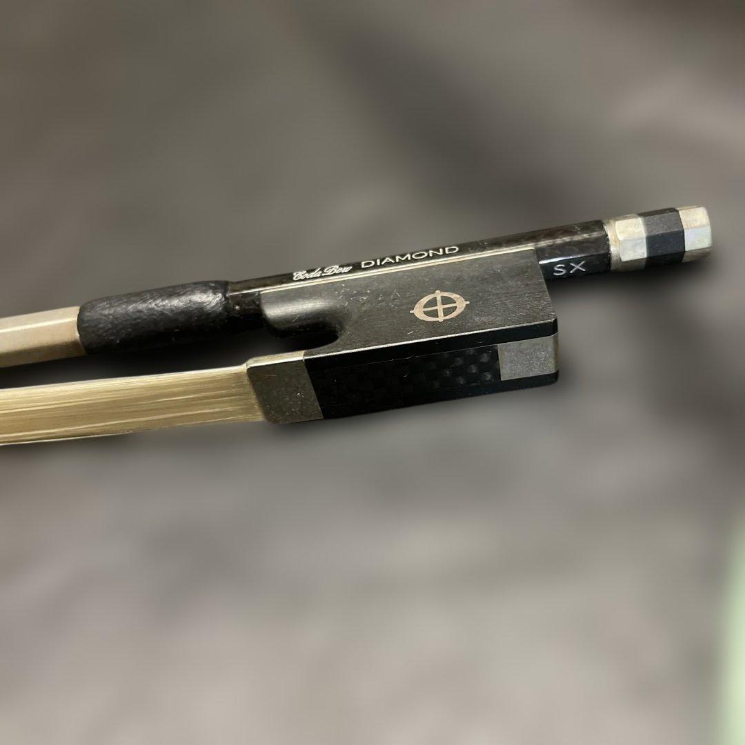 CodaBow（コーダボウ）Diamond SX カーボン製バイオリン弓4/4