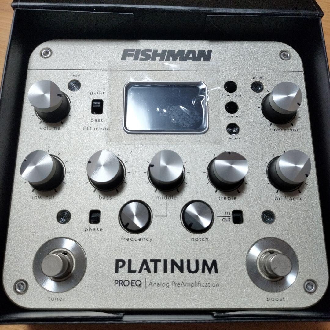FISHMAN PLATINUM PRO EQ アナログプリアンプ