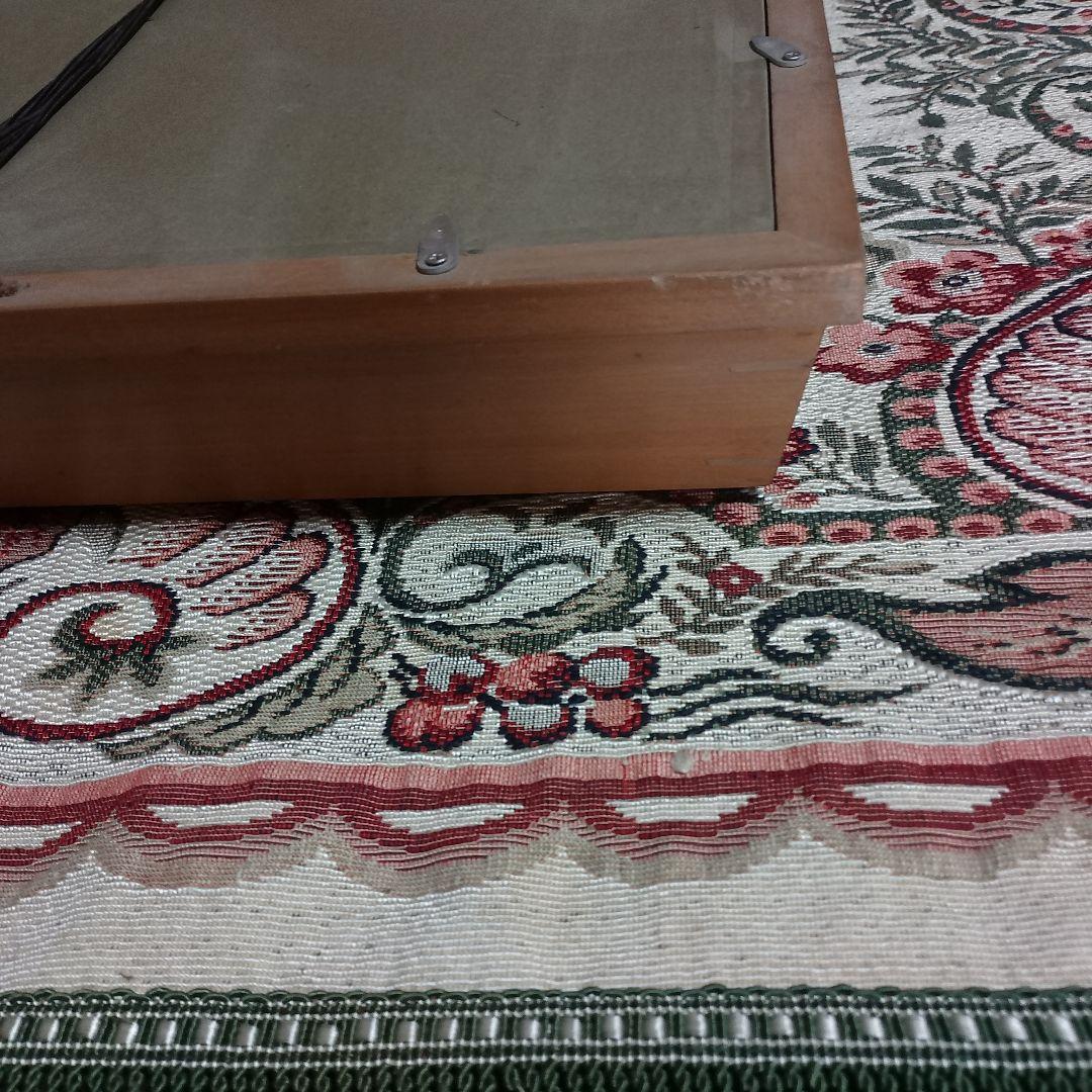 ★即日発送★送料込み★家紋【純金メッキ】純金鍍金　銅　高級木製額縁 　額受金具