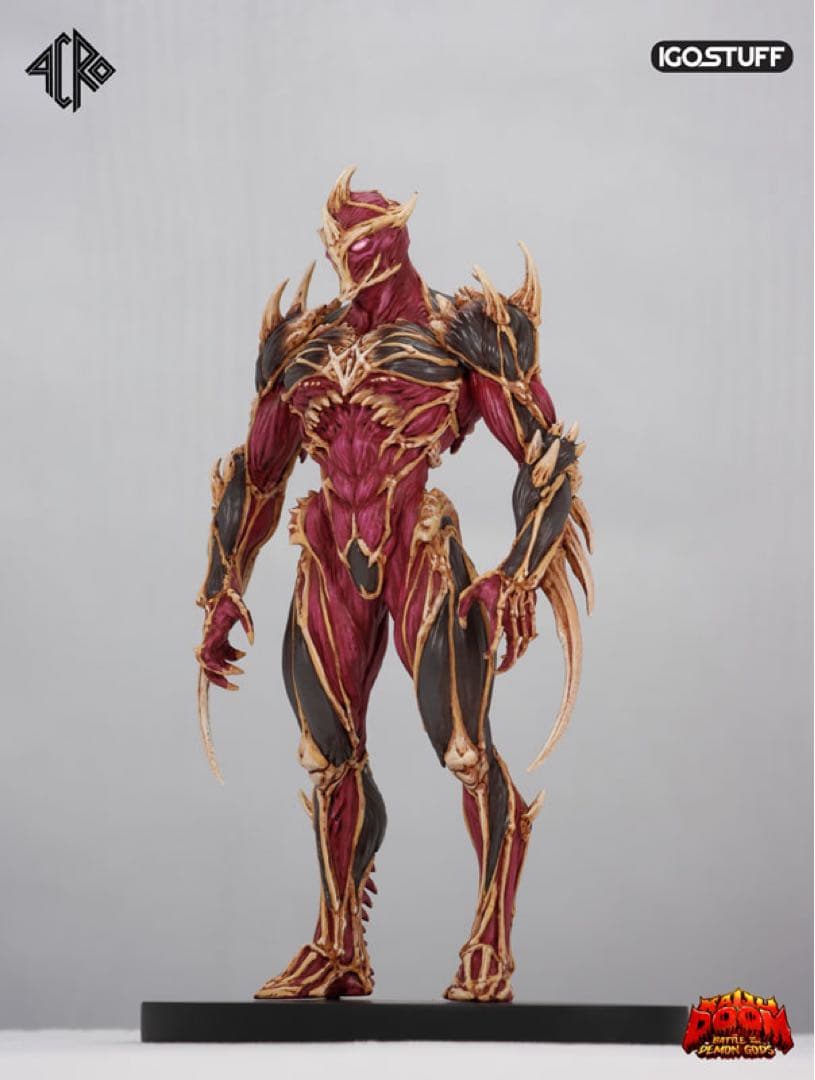 新品未開封 ACRO KAIJU DOOM ヒーローデーモン ソフビ塗装済完成品