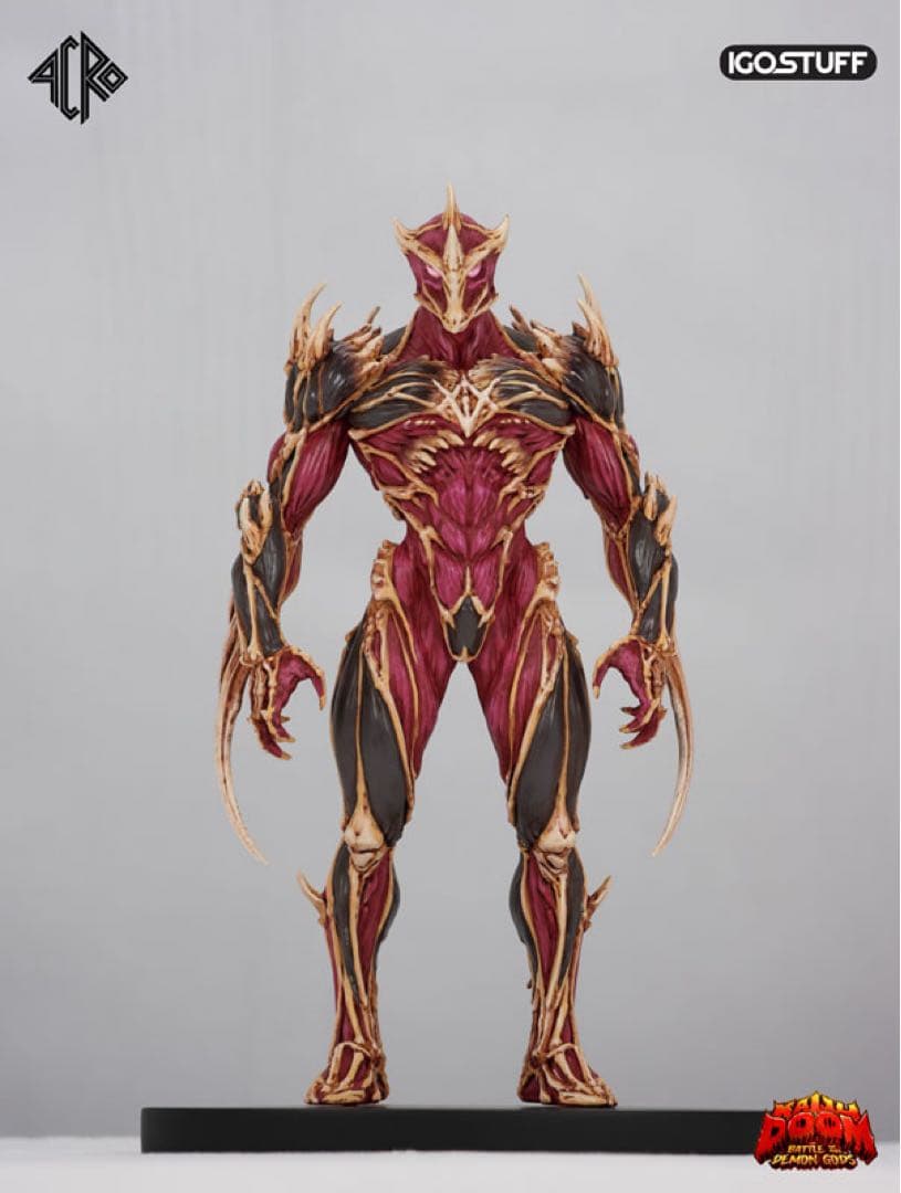 新品未開封 ACRO KAIJU DOOM ヒーローデーモン ソフビ塗装済完成品