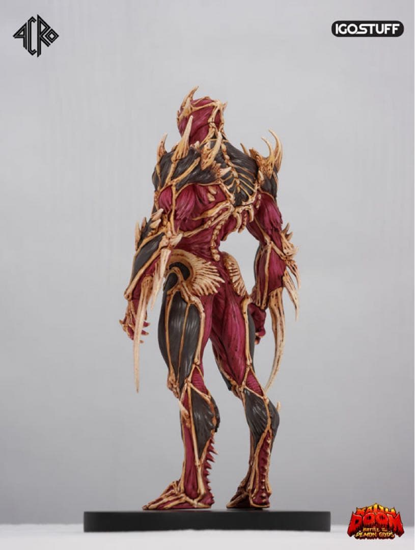 新品未開封 ACRO KAIJU DOOM ヒーローデーモン ソフビ塗装済完成品