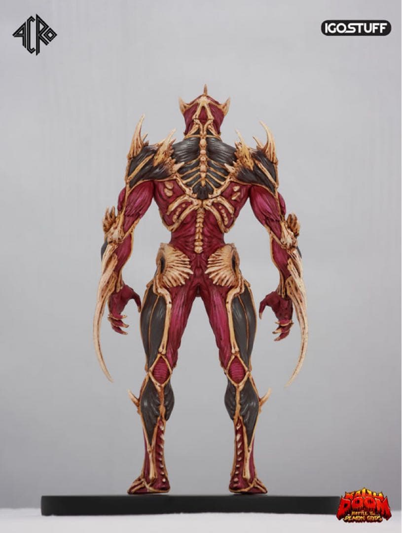 新品未開封 ACRO KAIJU DOOM ヒーローデーモン ソフビ塗装済完成品