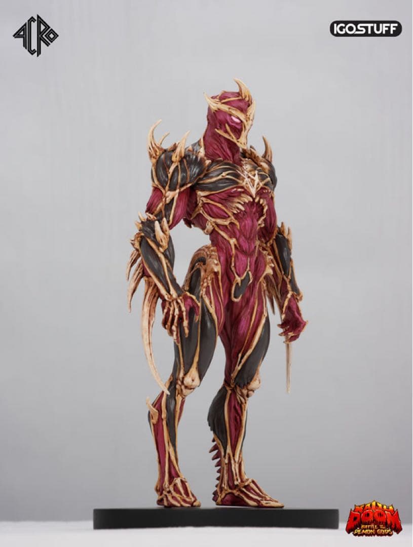 新品未開封 ACRO KAIJU DOOM ヒーローデーモン ソフビ塗装済完成品