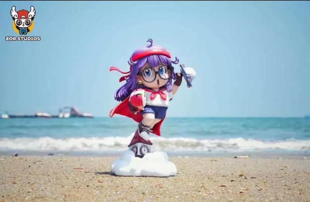 Dr.スランプ アラレちゃん アラレです 樹脂 彫刻 フィギュア