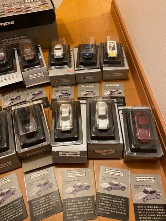 新品ポルシェ初版超貴重激レア外車京商ポルシェミニカーコレクションコンプリート直前