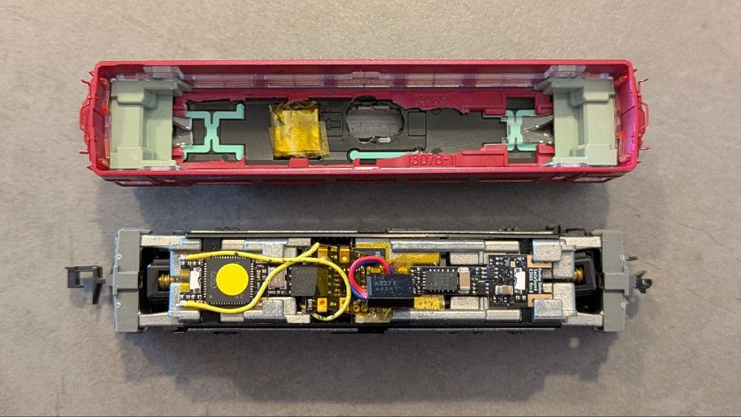 DCCサウンド　ED79シングルアームパンタ　KATO 3076-1