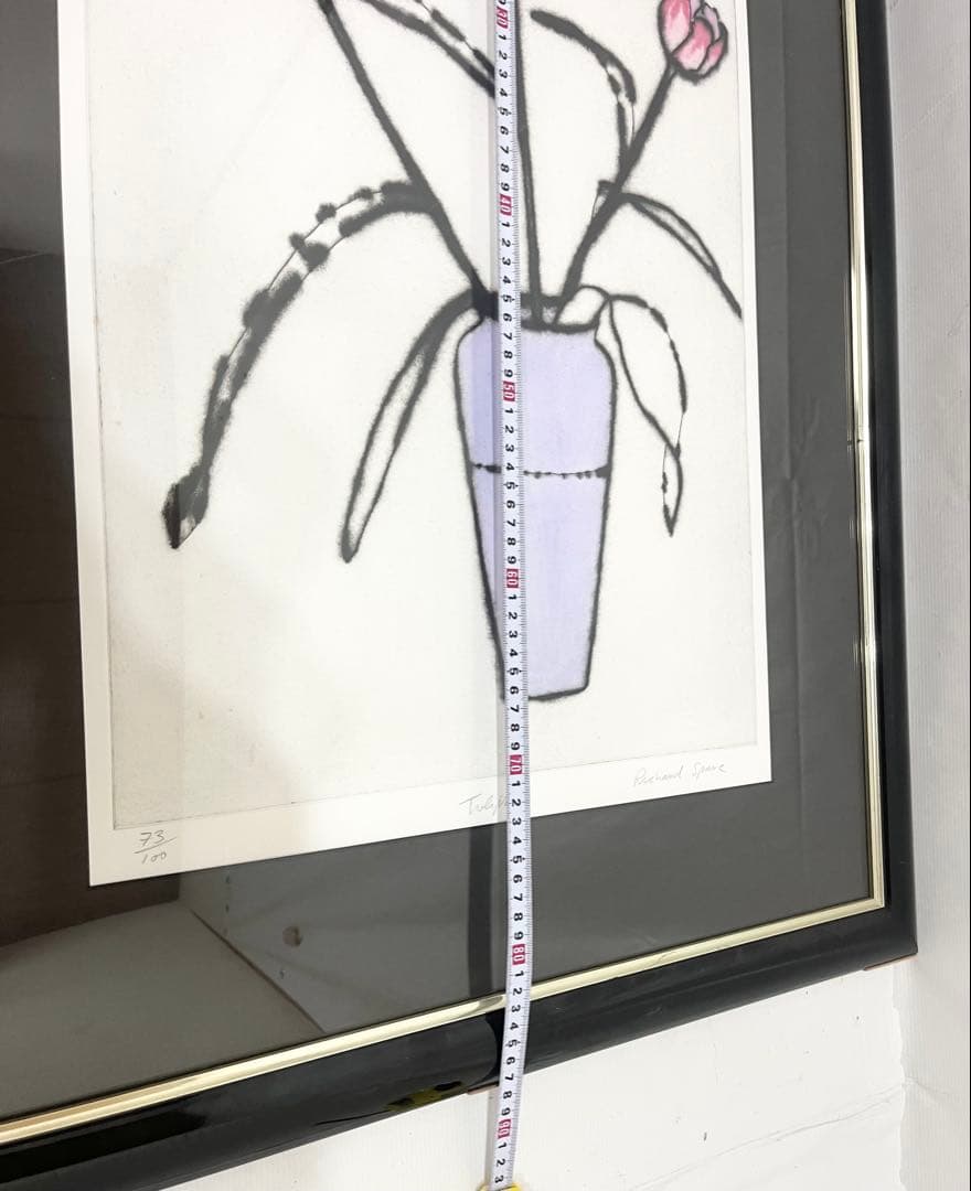 リチャード スペア Richard Spare 作品名　チューリップ　真作保証