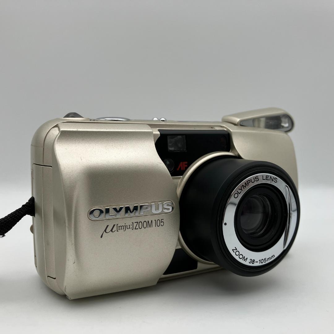 OLYMPUS μ mju: ZOOM105ミュー 動作確認済 フィルムカメラ