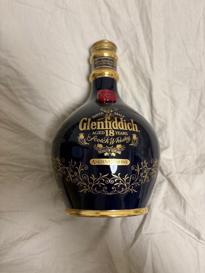 A1347-11/グレンフィディック18年/青陶器ボトル/スコッチウイスキー/
