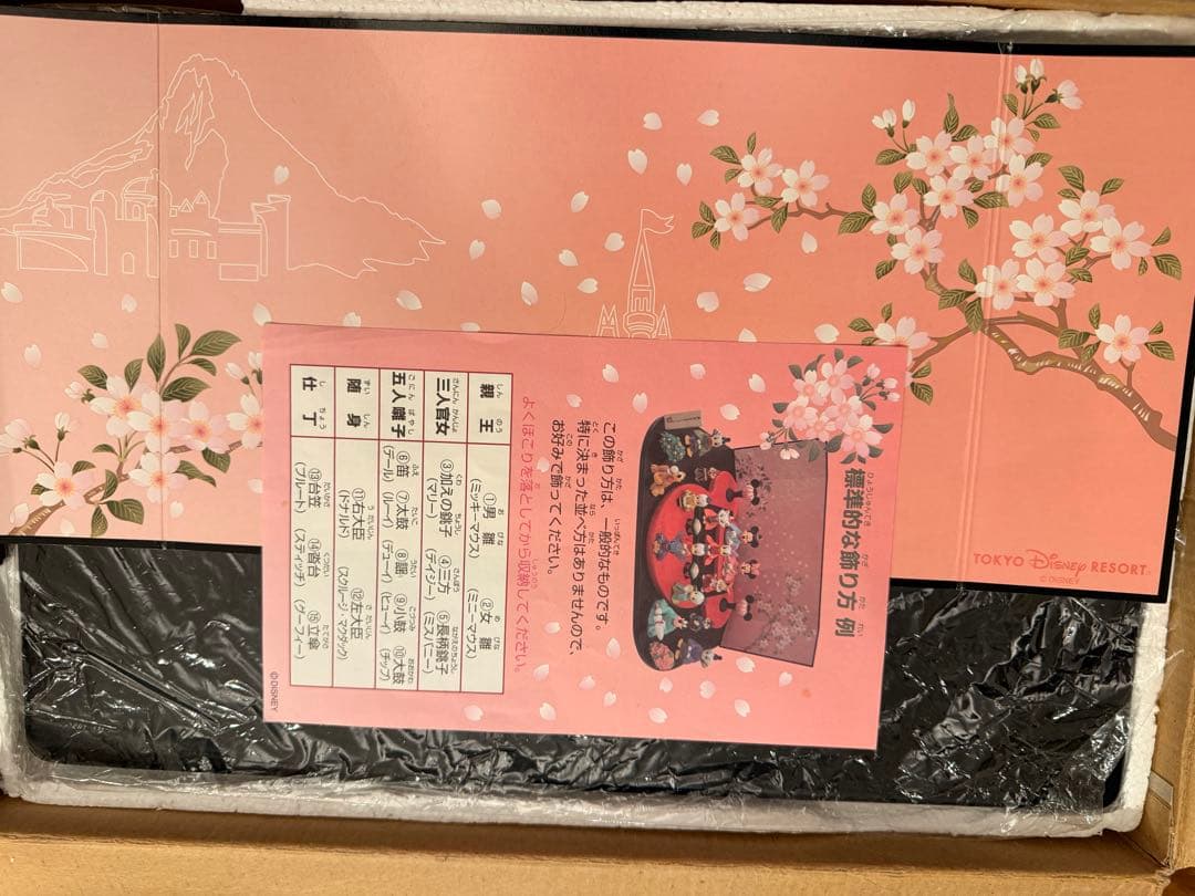 東京ディズニーリゾート ひな祭り フィギュアセット