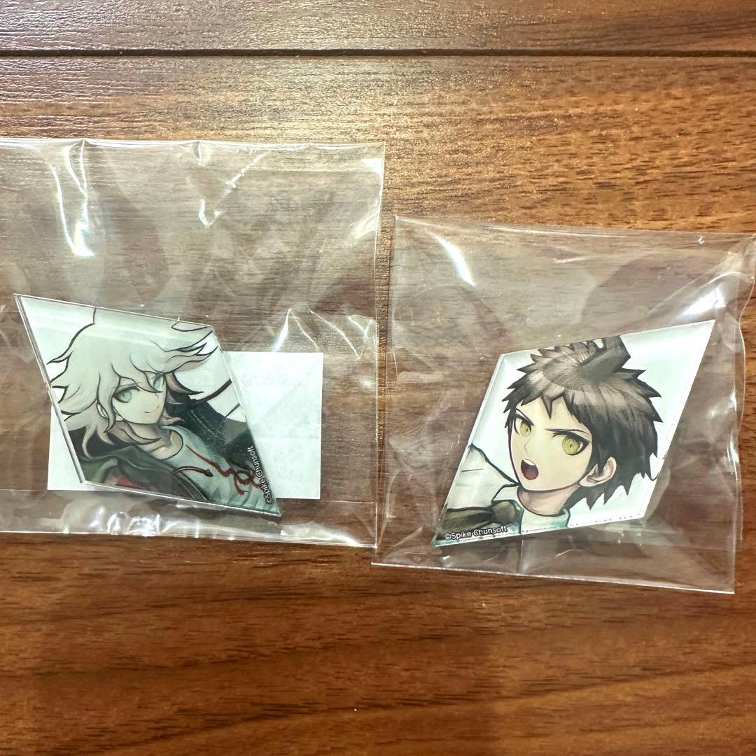 【即日発送】ダンガンロンパ 日向創 狛枝凪斗 希望のカケラ アクリルバッジ