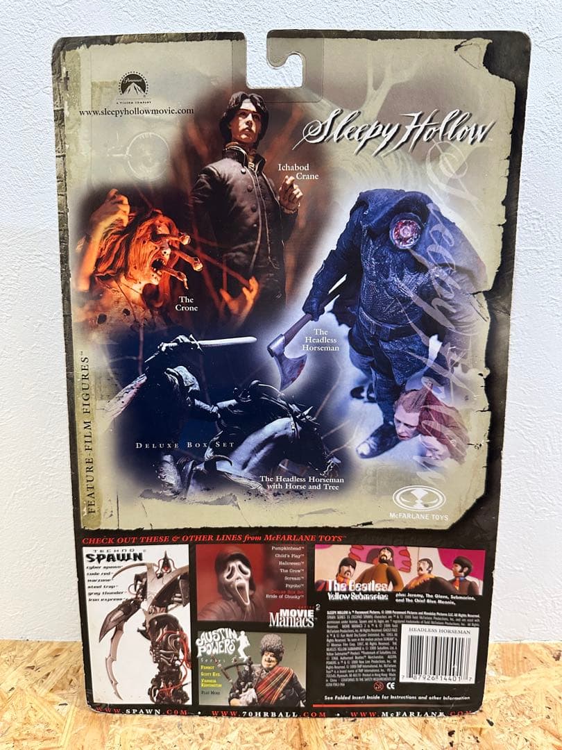 マクファーレントイズ スリーピーホロウ 首無し騎士 エラーパッケージ版