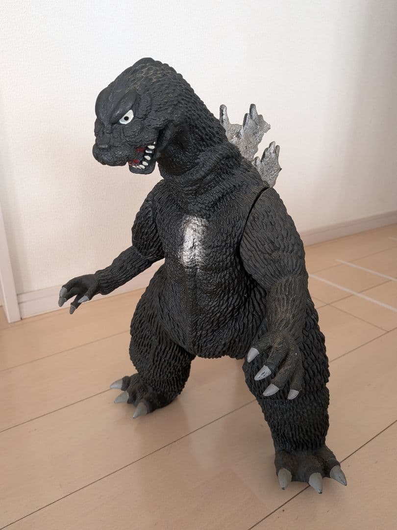 【激レア】ゴジラ特大フィギュア 1988年バンダイ 東宝 ソフビ