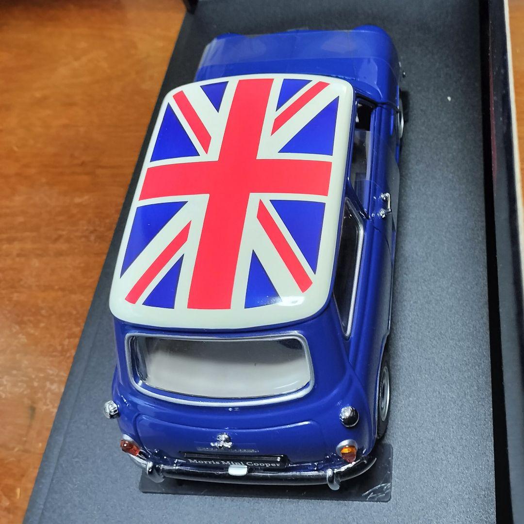 京商1/18　モーリスミニクーパー　1275S　ユニオンジャックルーフ